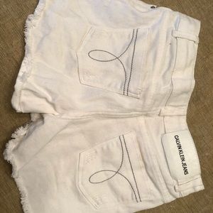 Calvin Klein girls shorts